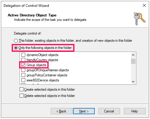 required privileges and permissions active directory 21