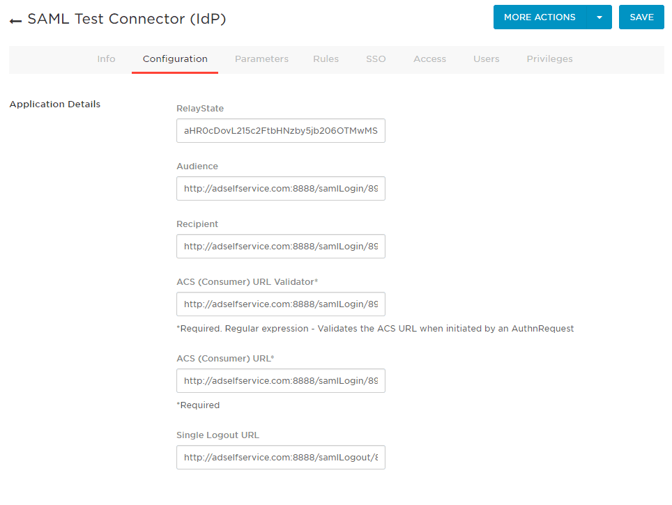 SAML Authentication