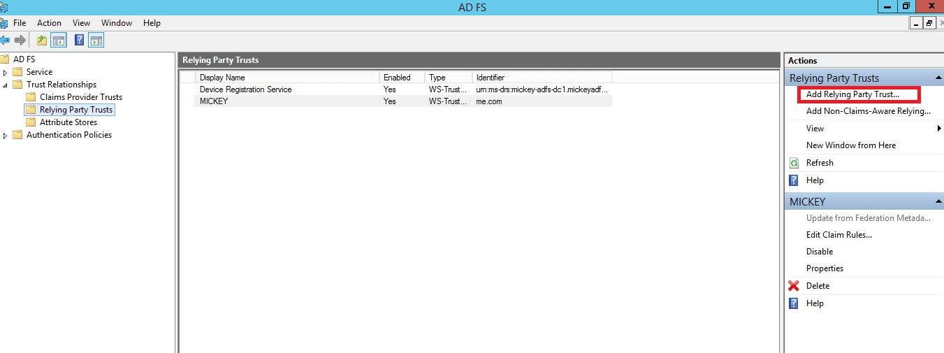 SAML Authentication