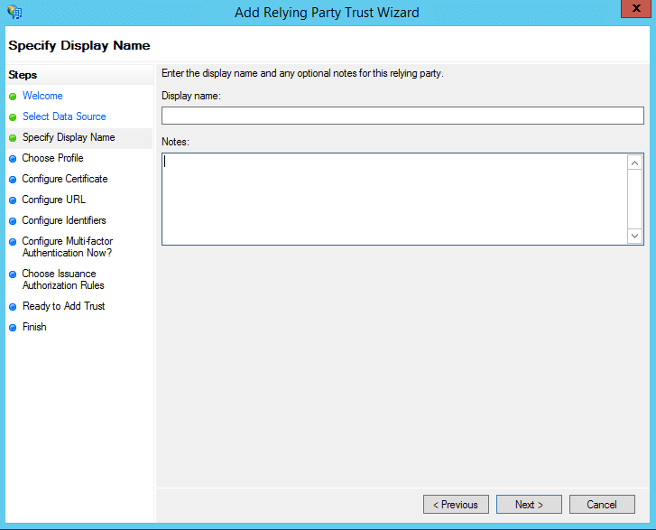 SAML Authentication