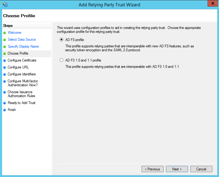 SAML Authentication