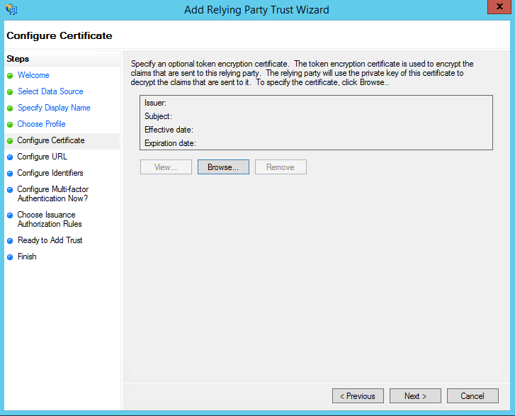SAML Authentication