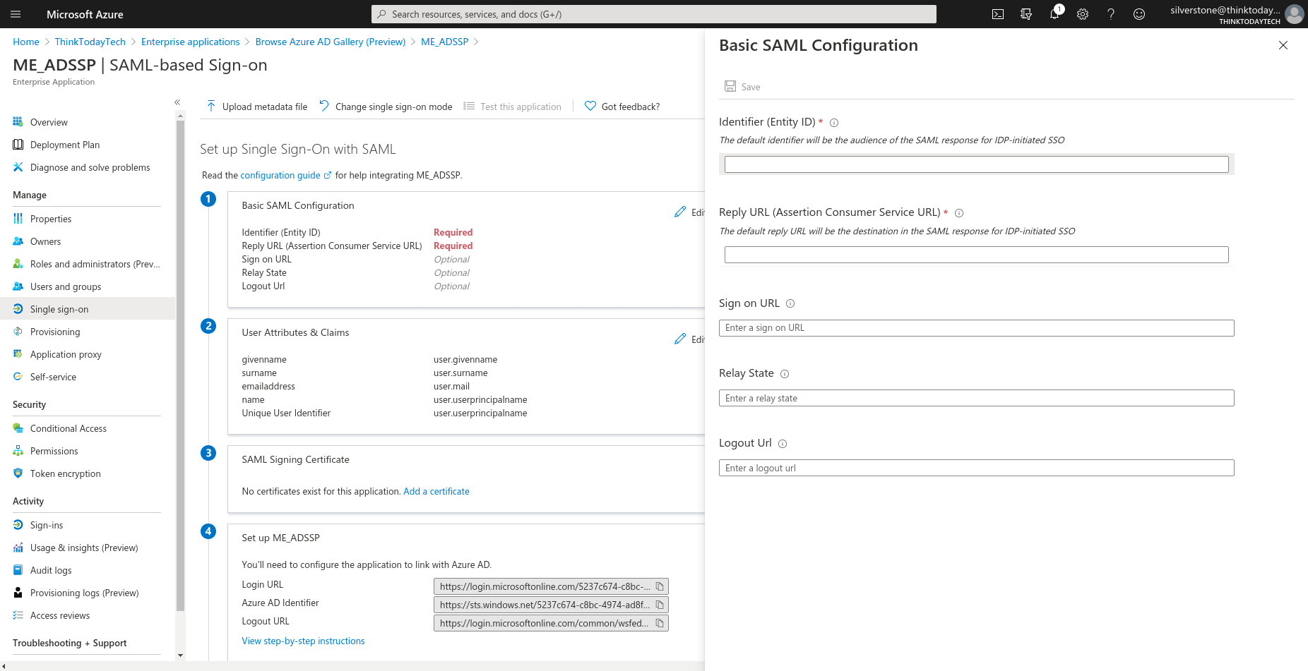 SAML Authentication