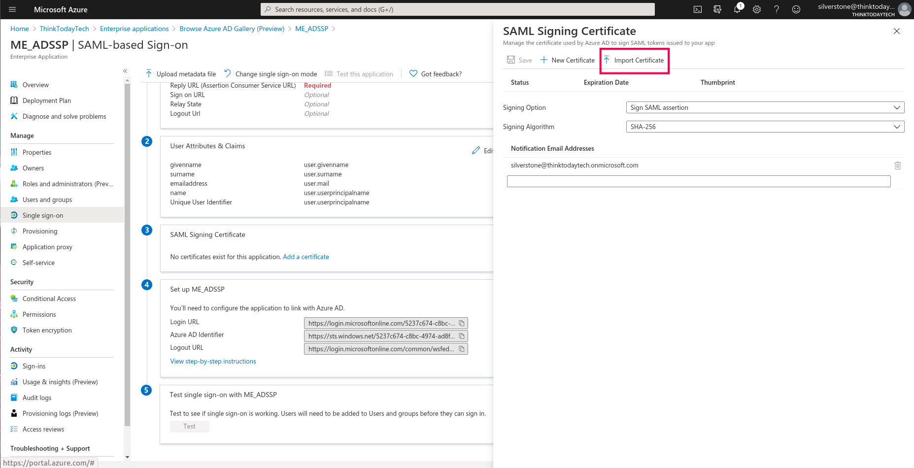 SAML Authentication