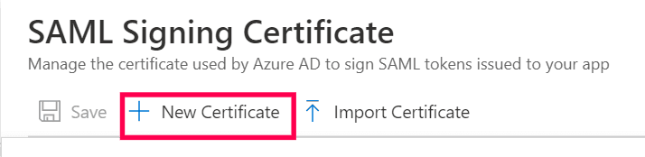 SAML Authentication