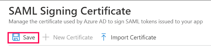 SAML Authentication