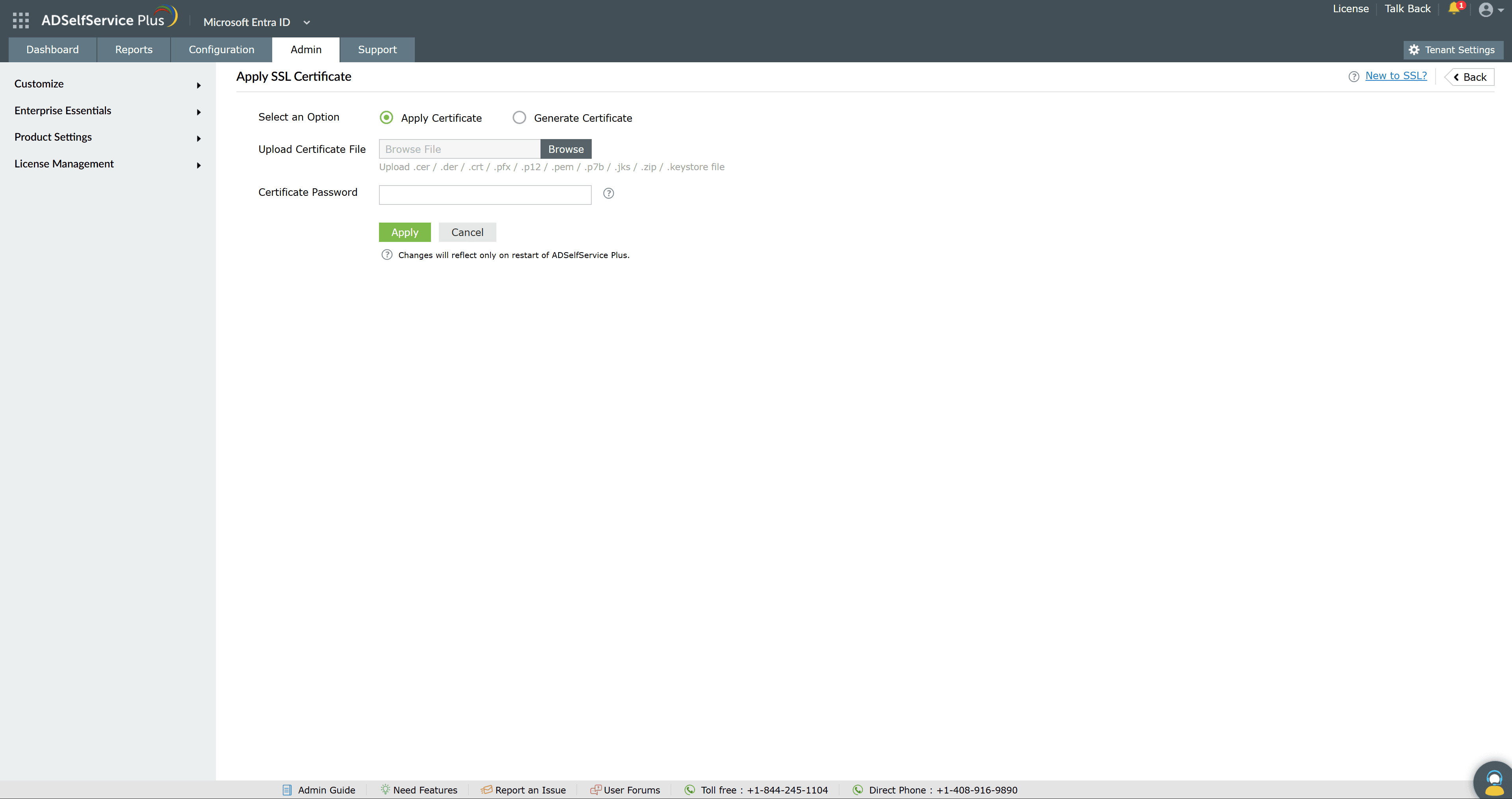 SSL Certification Tool