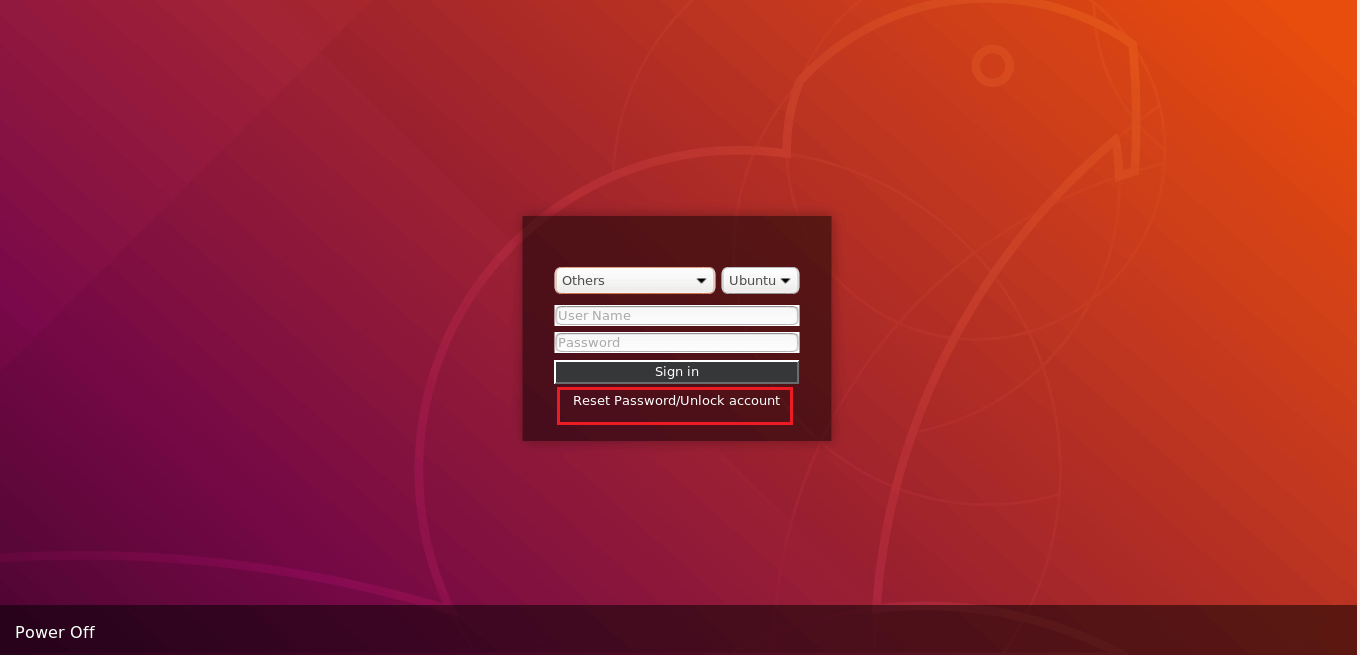 Self-service password reset solution for Linux OS  Remote