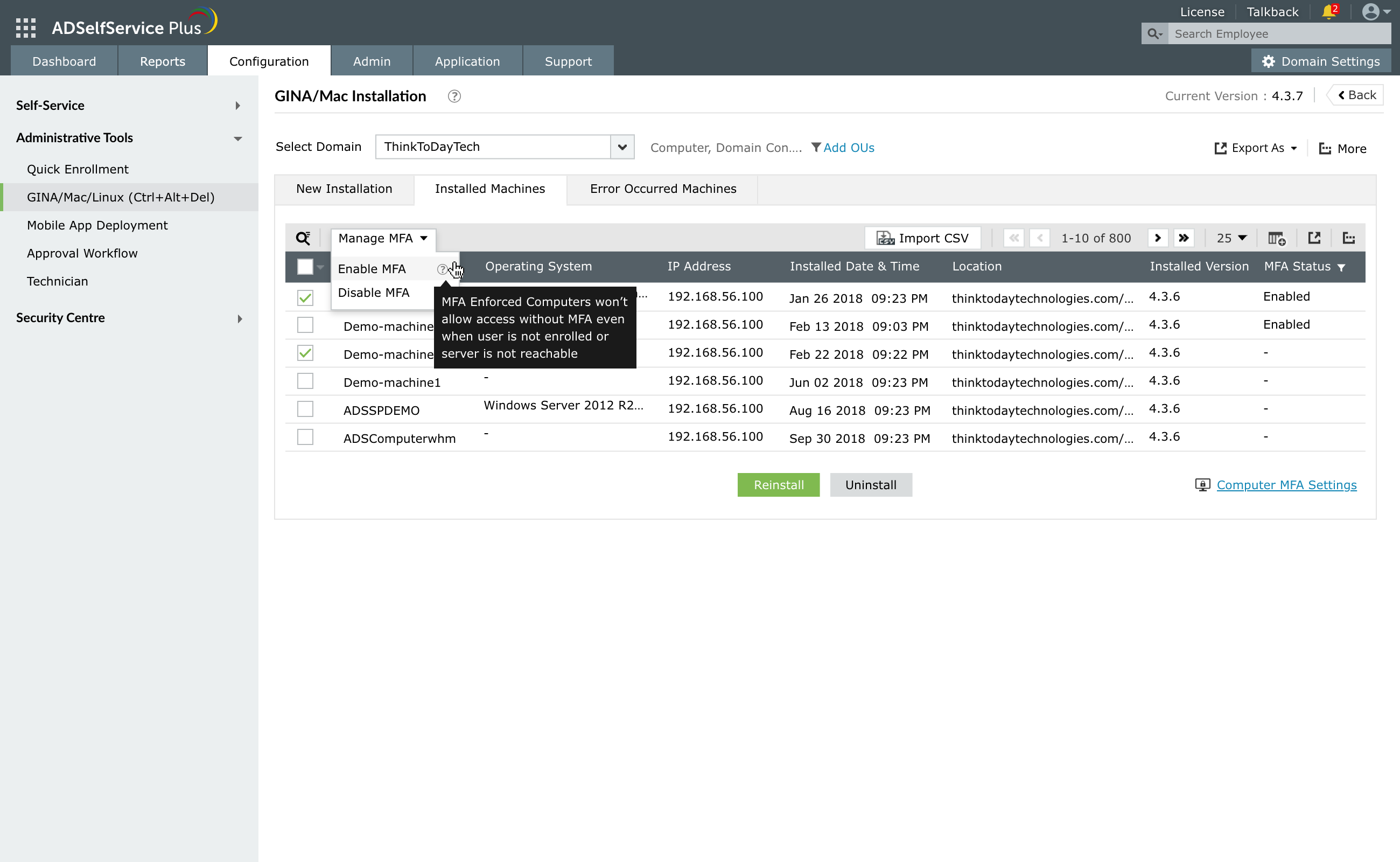 Machine-based multi-factor authentication | Device-based MFA ...