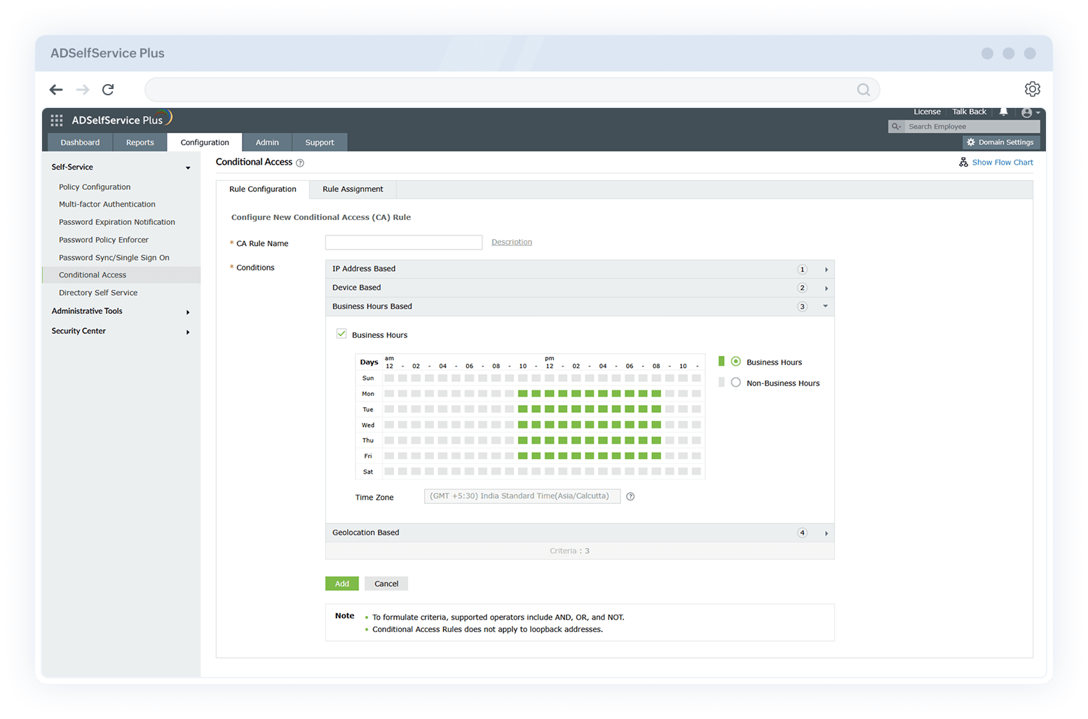 Authenticators in ADSelfService Plus for Active Directory MFA.