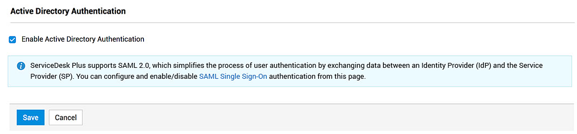 Configure active directory (AD) authentication