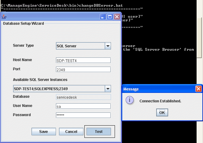Manageengine servicedesk plus check sql db configuration download rtk 11 vn-zoom