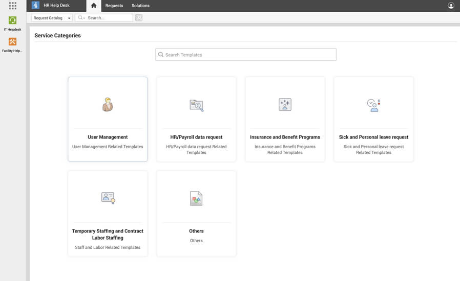 Enterprise Service Desk Management Esm Manageengine