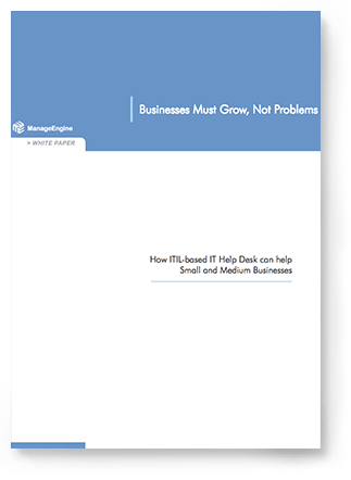 Itil Whitepaper How Itil Based It Help Desk Can Help Smb S