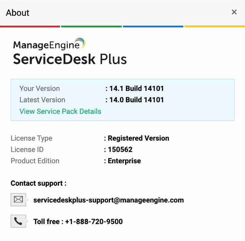 Download Service Packs Update Upgrade Servicedesk Plus