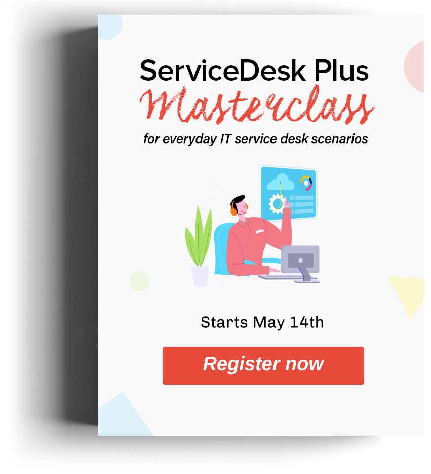 IT service desk software ManageEngine ServiceDesk Plus