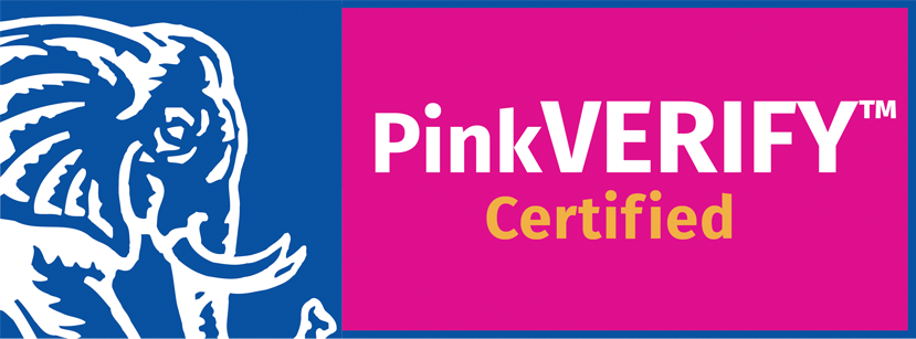 PinkVERIFY™ Certified