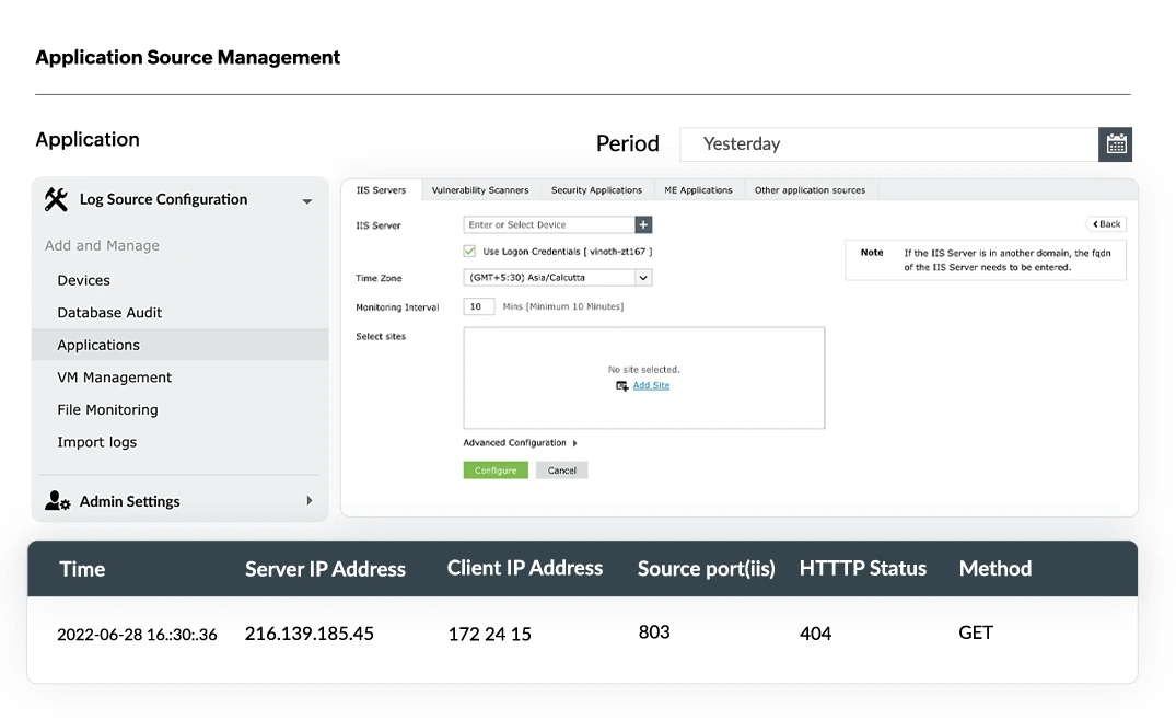 Сбор и обработка журналов IIS