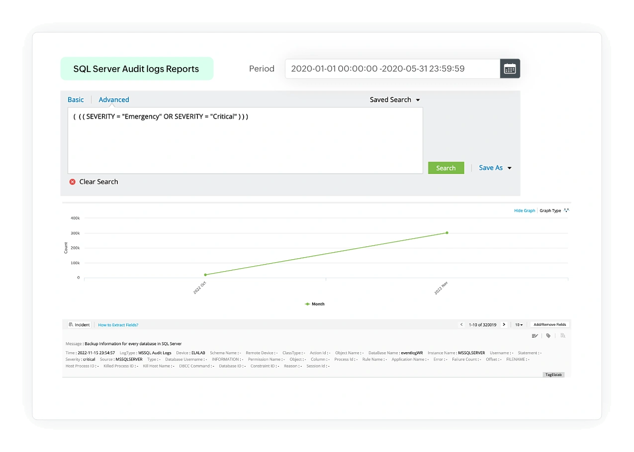 Обеспечение надежной корреляции и поиска в журналах SQL Server