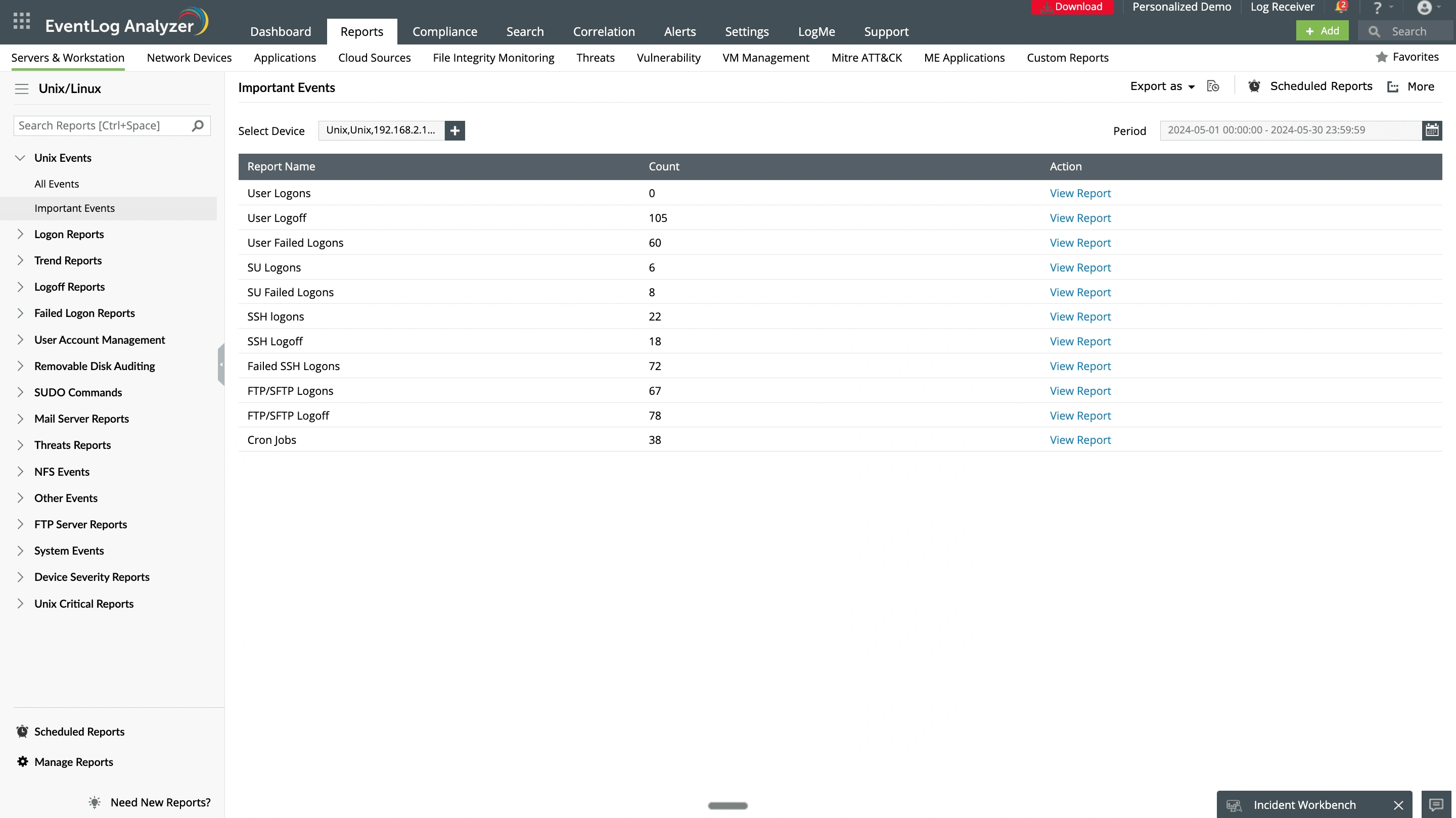 Комплексный мониторинг системного журнала
