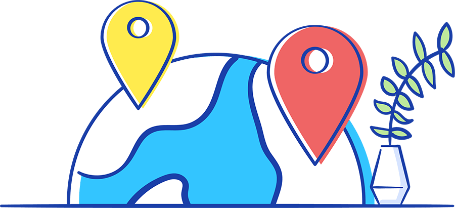 География размещения