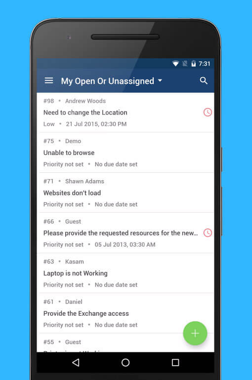 Предоставьте учащимся и преподавателям удобный доступ к услугам службы поддержки