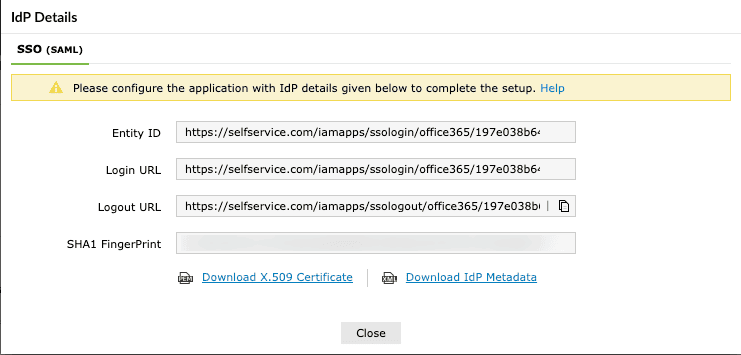 download-sso-certificate