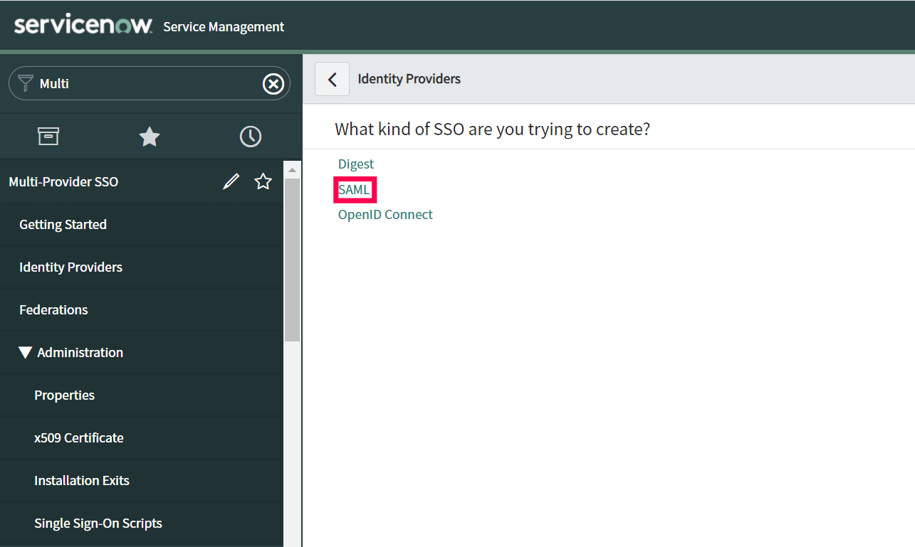 servicenow-saml-configuration