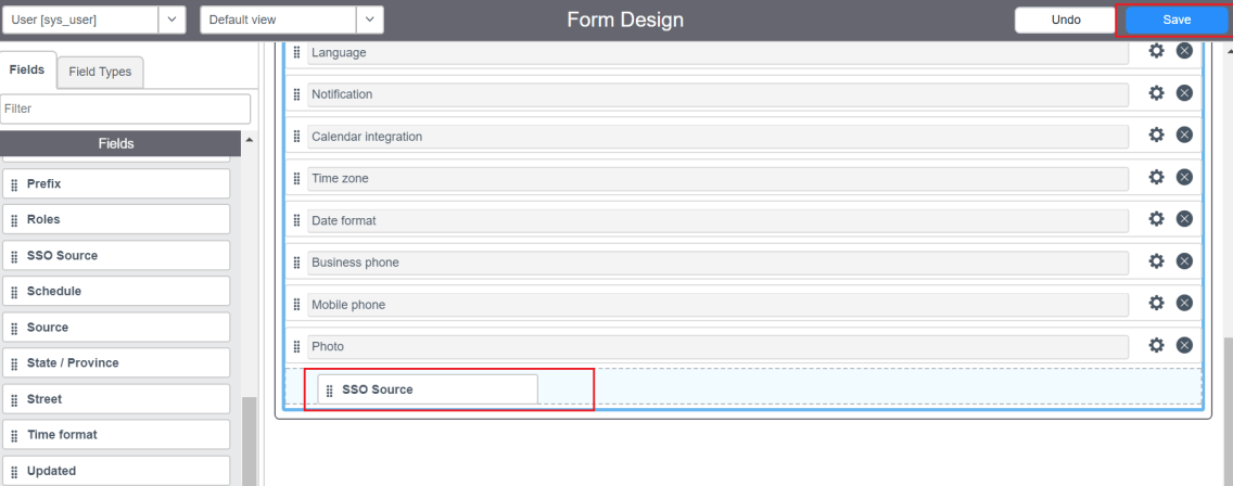 servicenow-sso-source-configuration