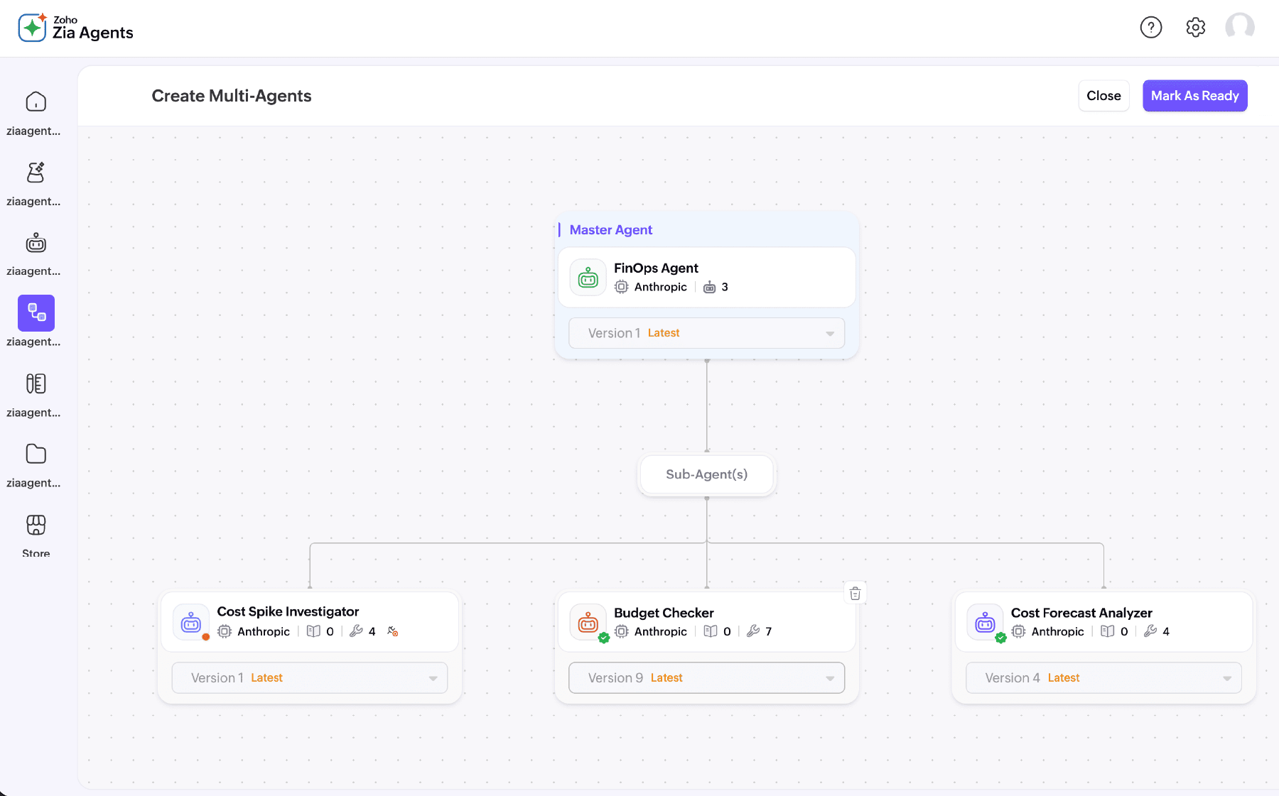 Orkestrasi workflow multi-agent