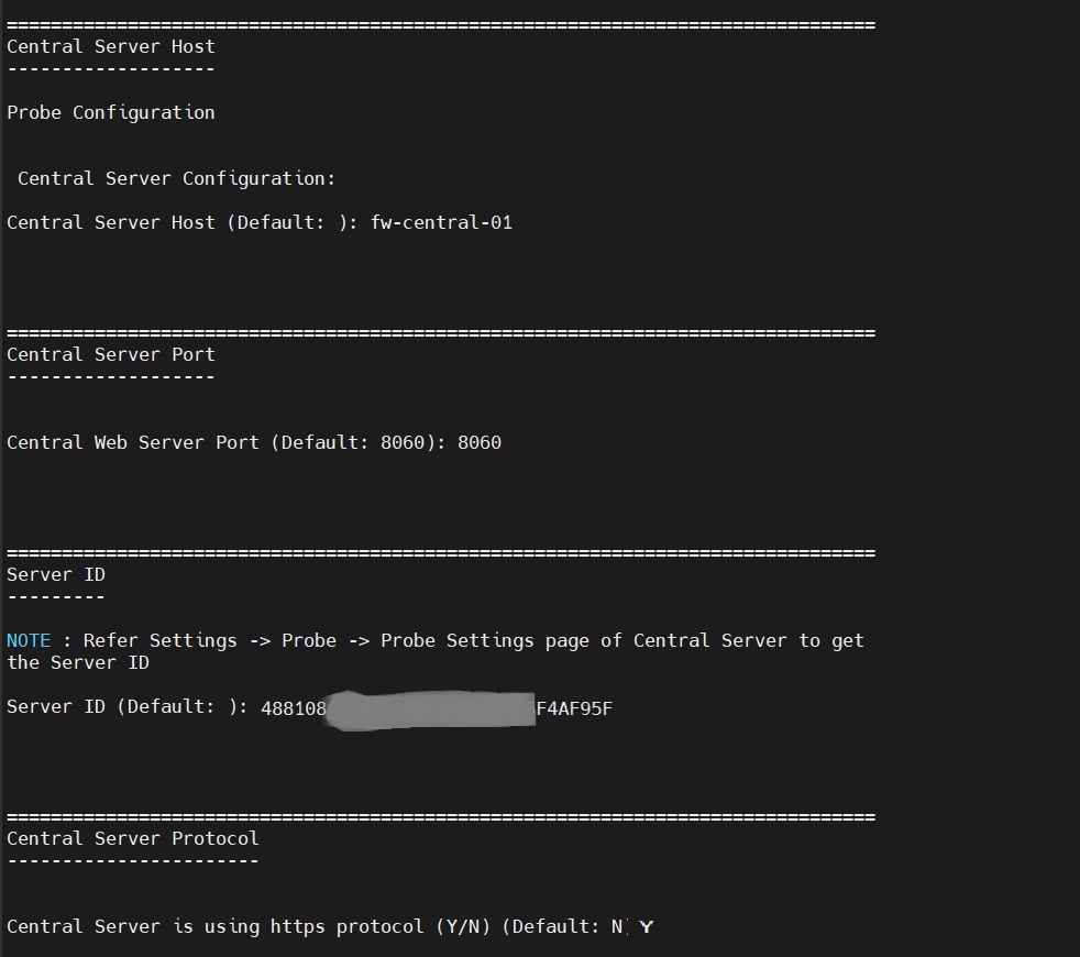 Firewall Analyzer installation and uninstallation: Mode of installation