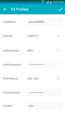 V3 User Details View