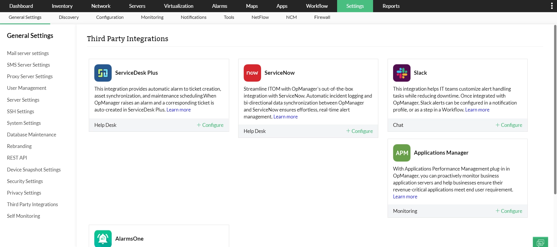 Unified Monitoring - ManageEngine OpManager Nexus