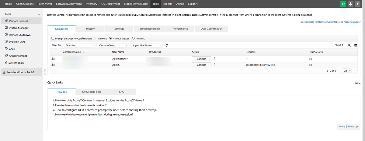 Software de escritorio remoto