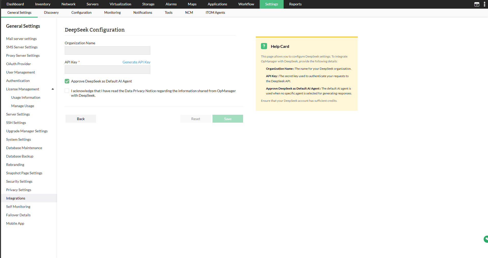 deepseek integration