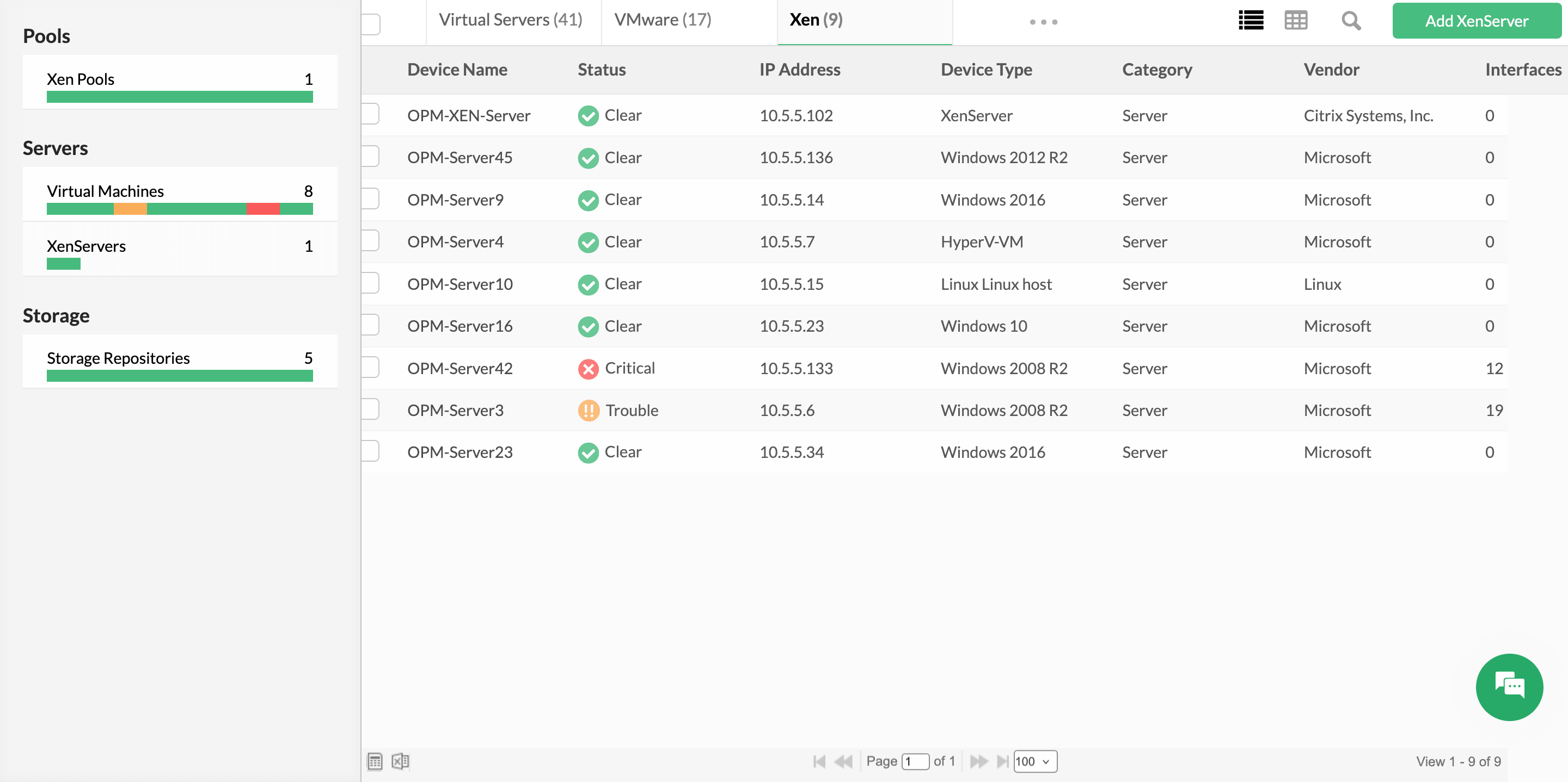Xen hypervisor discovery