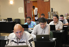 LATAM Partners taking our certification exam held on October 2013