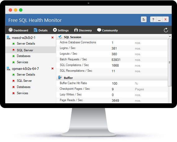 Free Sql Server Monitoring Tools