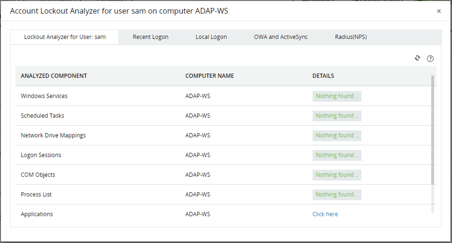 Active Directory hesabını kilitleyenin ne olduğunun bulunması