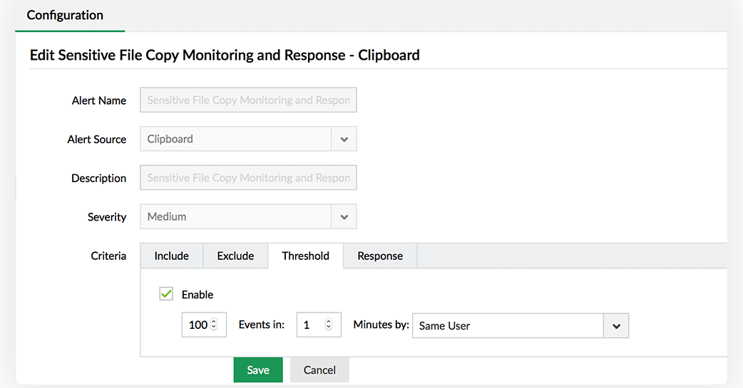 dosya kopyalamayı denetleyin, anormal dosya eylemlerini tespit edin ve engelleyin