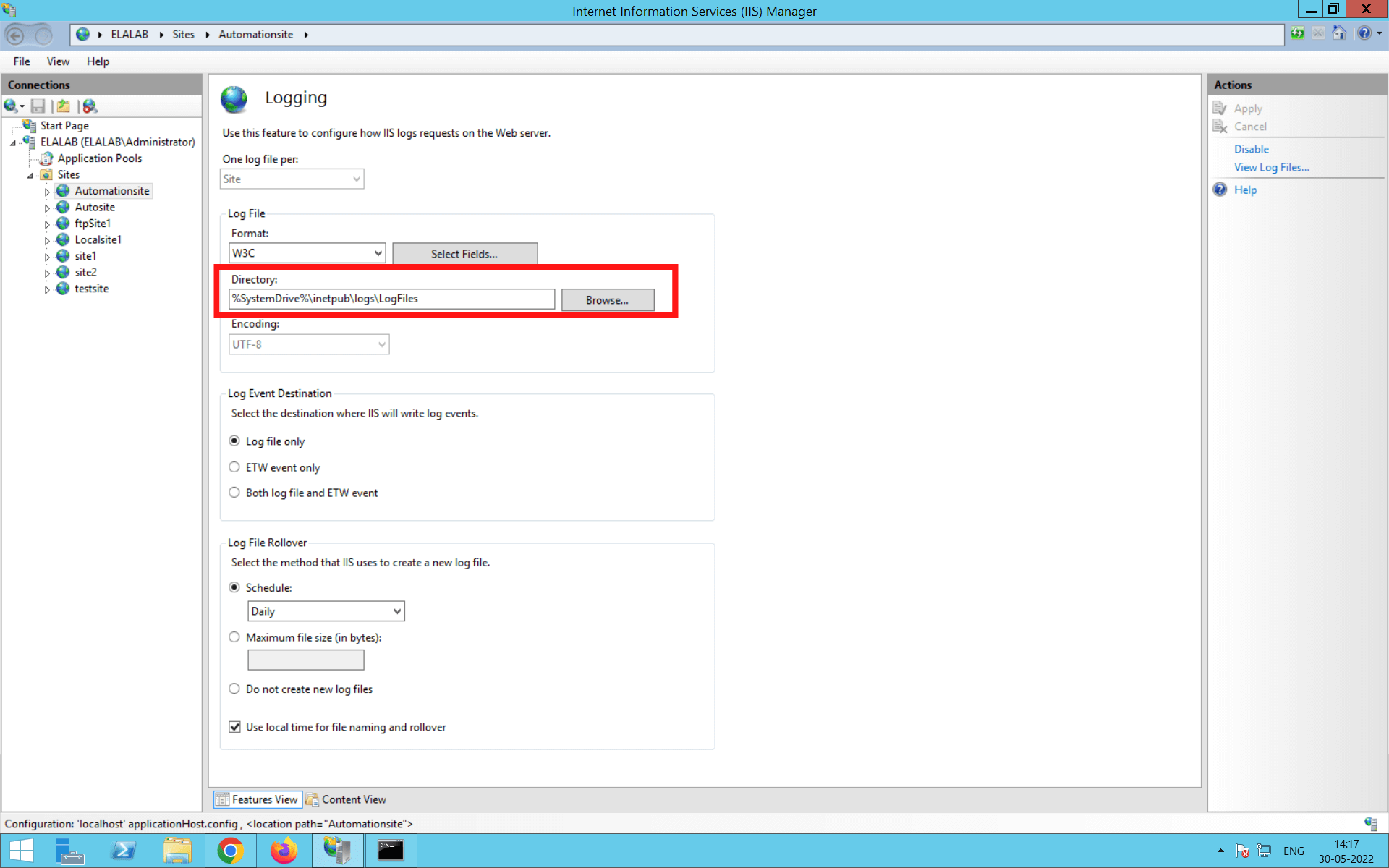 logging-icon-feature-view