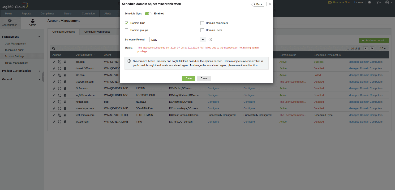 reload-domain-objects