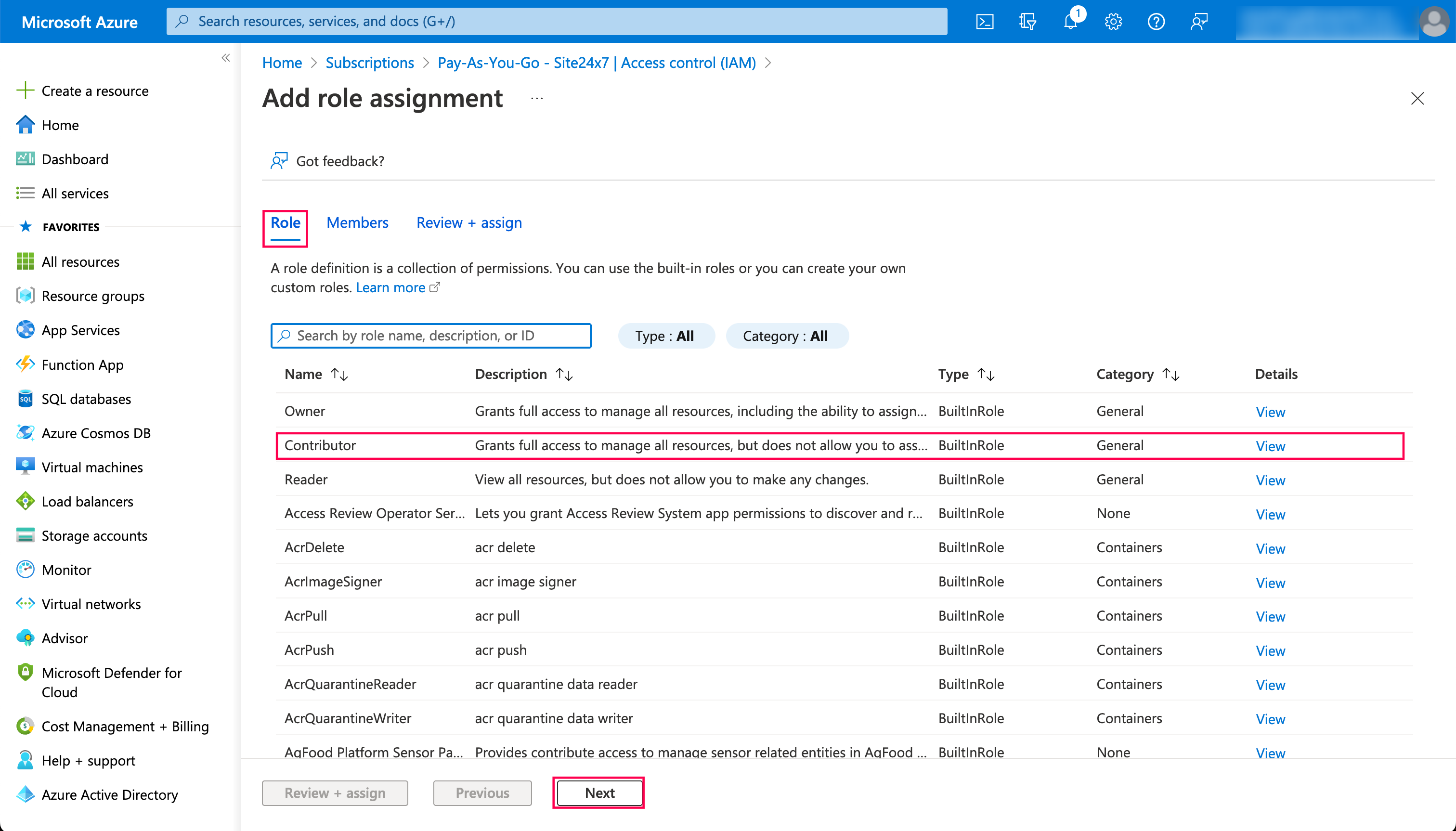azure-add-role9 management groups add role