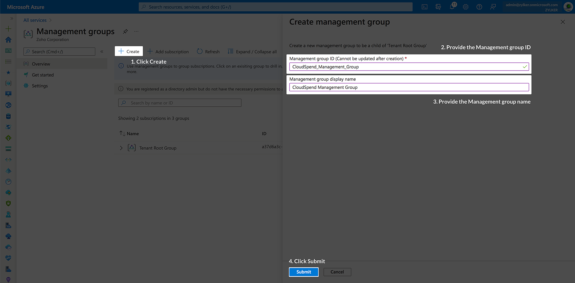 azure-create-mg-grp14 create management group
