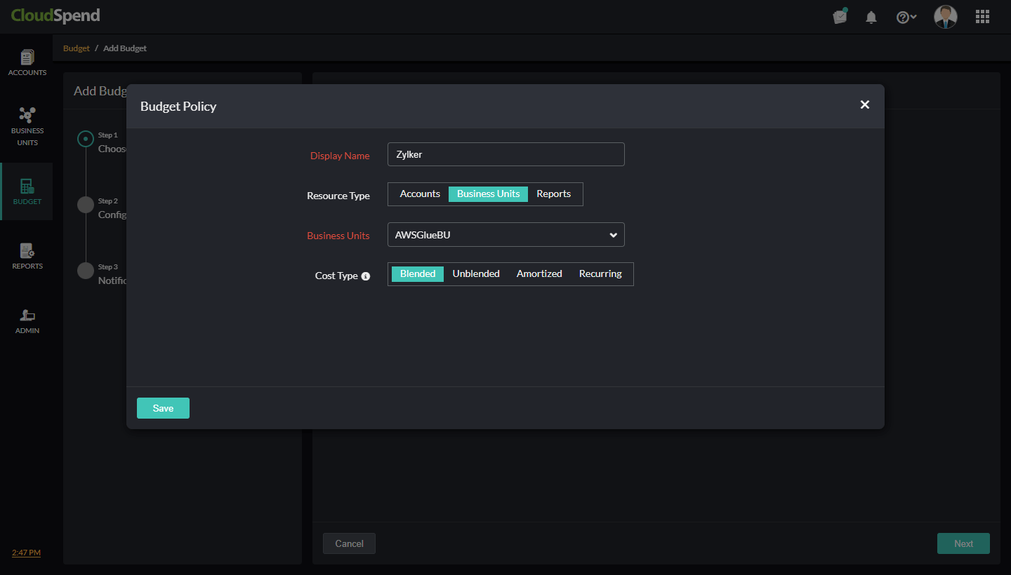 budget-policy-details Budget policy details