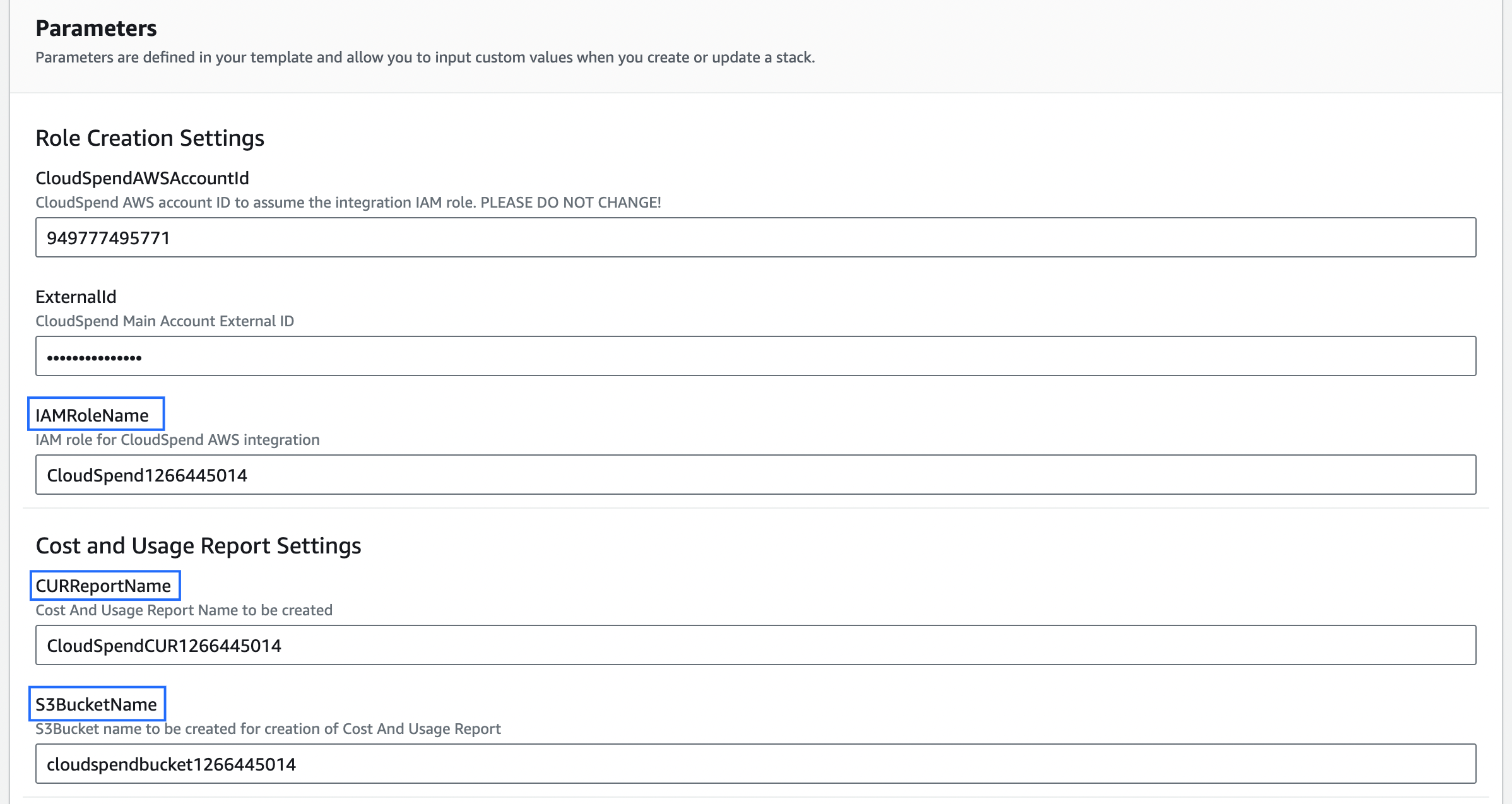 cf-aws-console edit AWS console