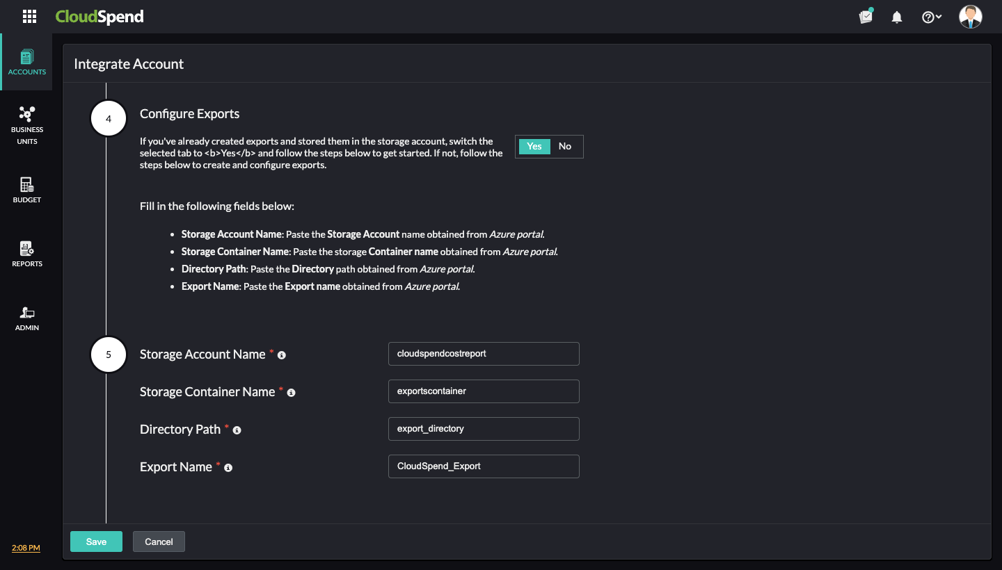 configure-exports Exports