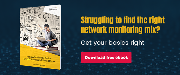 Learn the basics of network monitoring