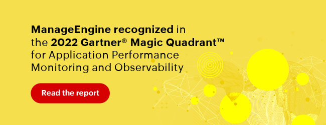 2022 Gartner Magic Quadrant for Application Performance Monitoring and Observability - Read the report