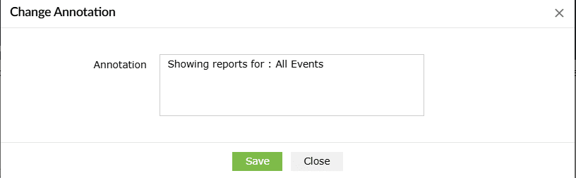 Report export and customization
